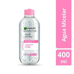 Agua Micelar para pieles normales Todo en 1 x 400ml Garnier Skin Active